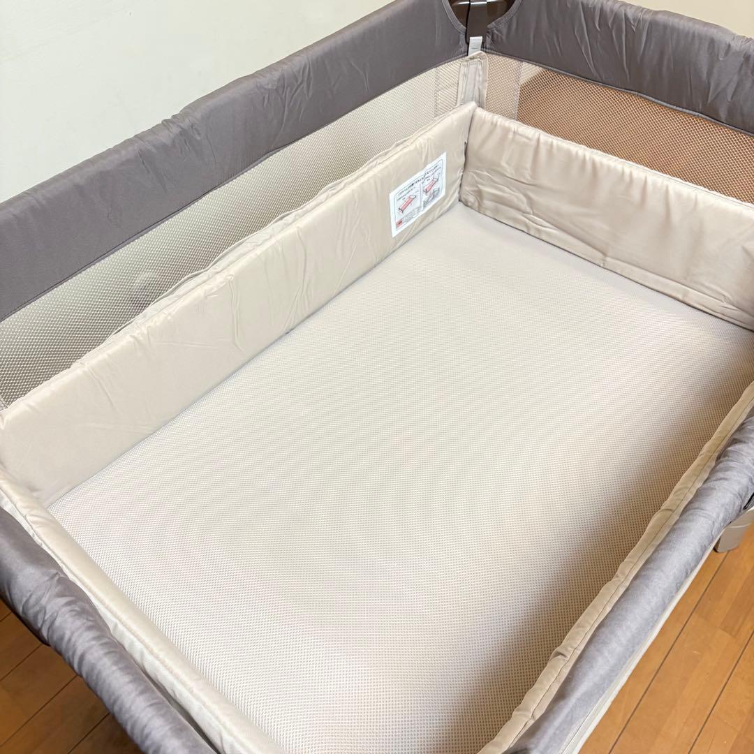 【美品・付属品完備】Aprica アップリカ ココネルエアー ベビーベッド