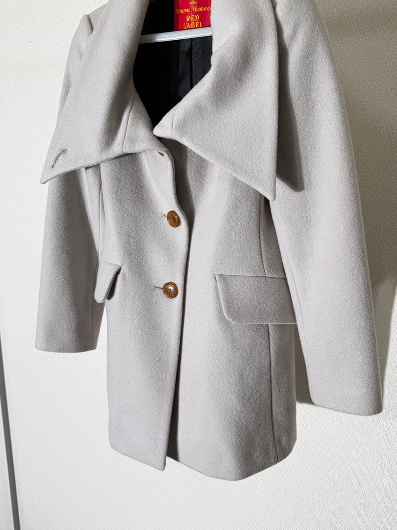 ヴィヴィアンウエストウッド レッドレーベル 変形ウールコート