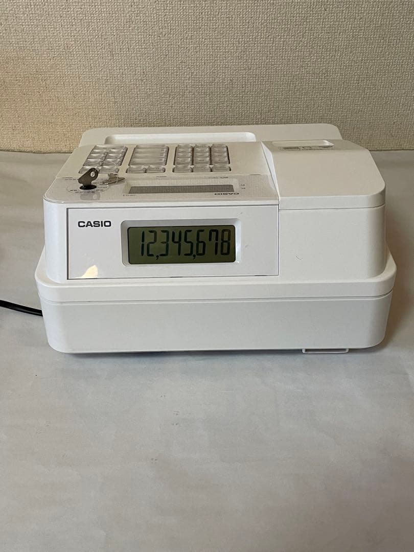 　CASIO レジスター SR-G3-WE