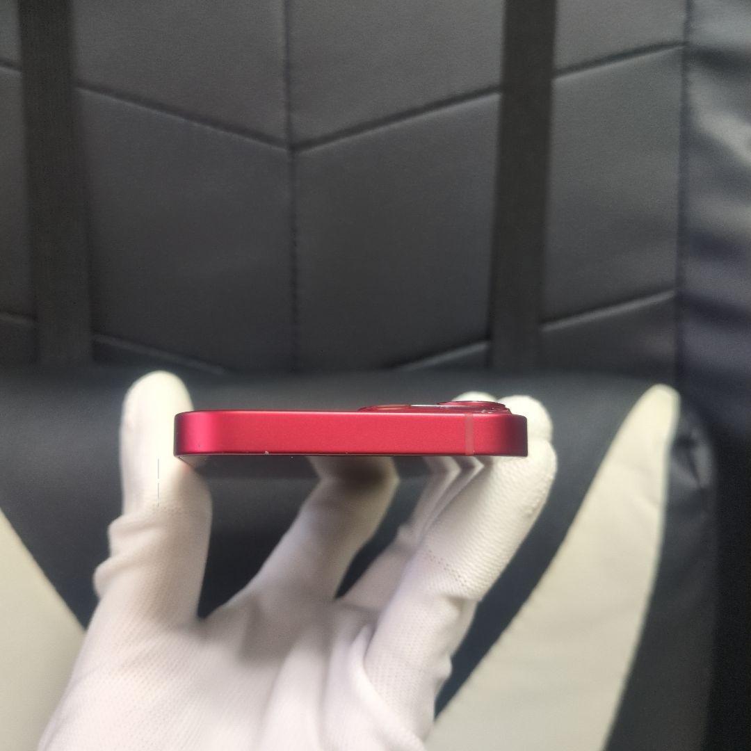 76 画面傷なし　iPhone　13 mini 128gb 赤　SIMフリー