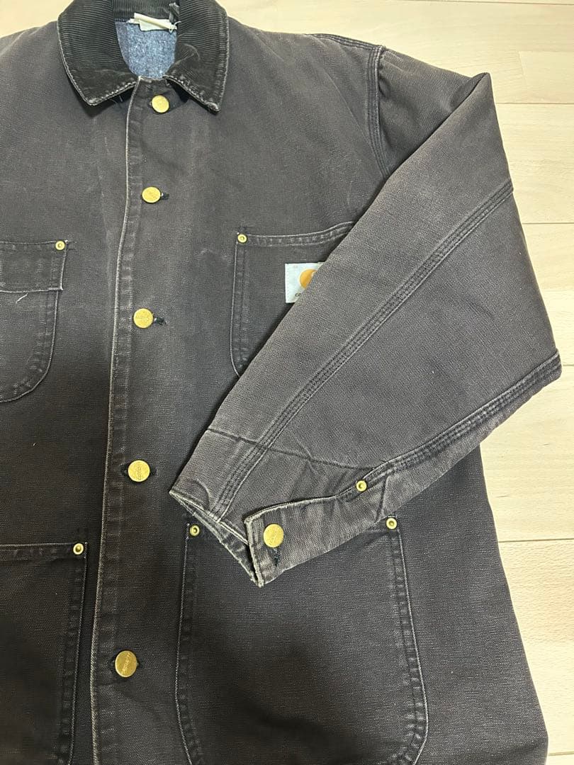 カーハート ミシガンチョアコート ダークブラウン ダックジャケット