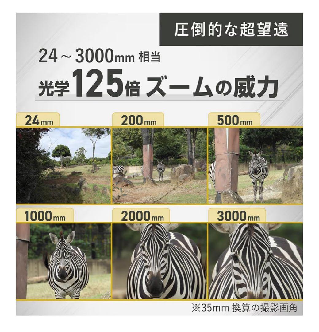 Nikon デジタルカメラ COOLPIX P1100 超望遠ズームカメラ