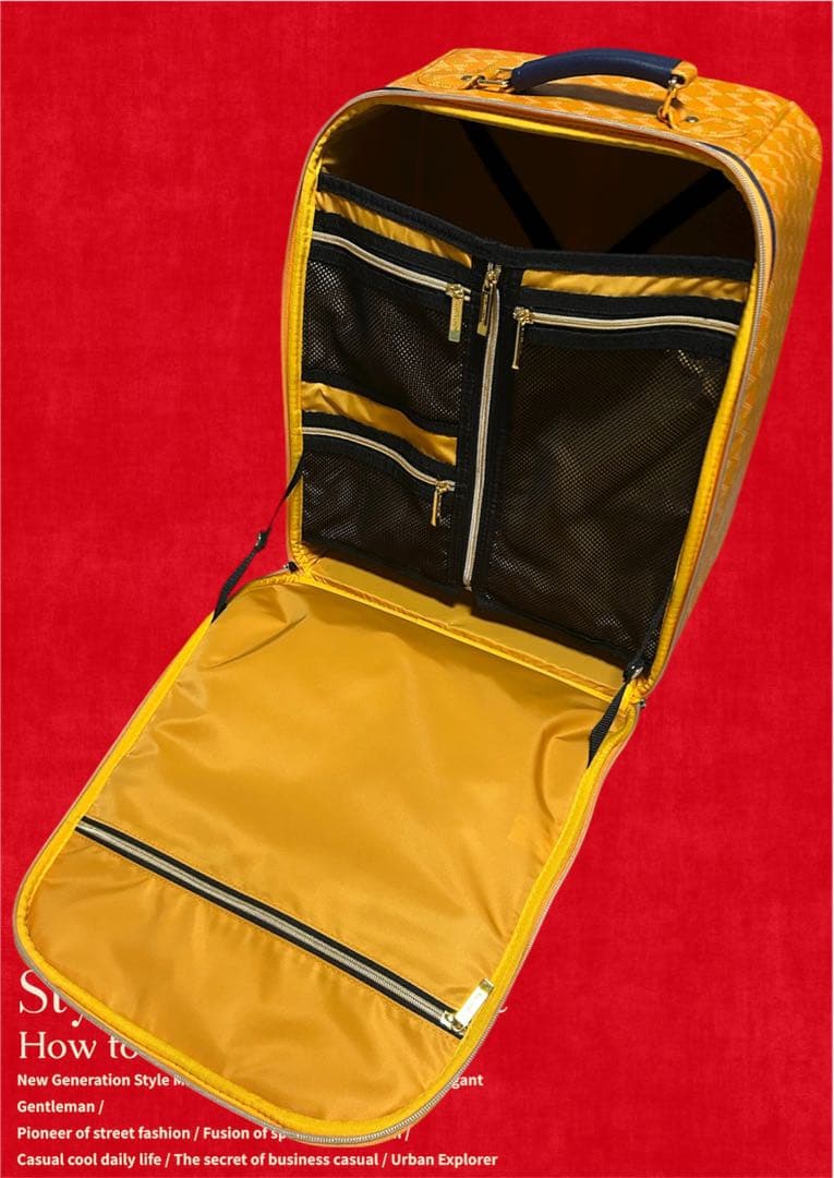 レザレクション GARAPAGO ガラパゴ キャリーバッグ カバン イエロー