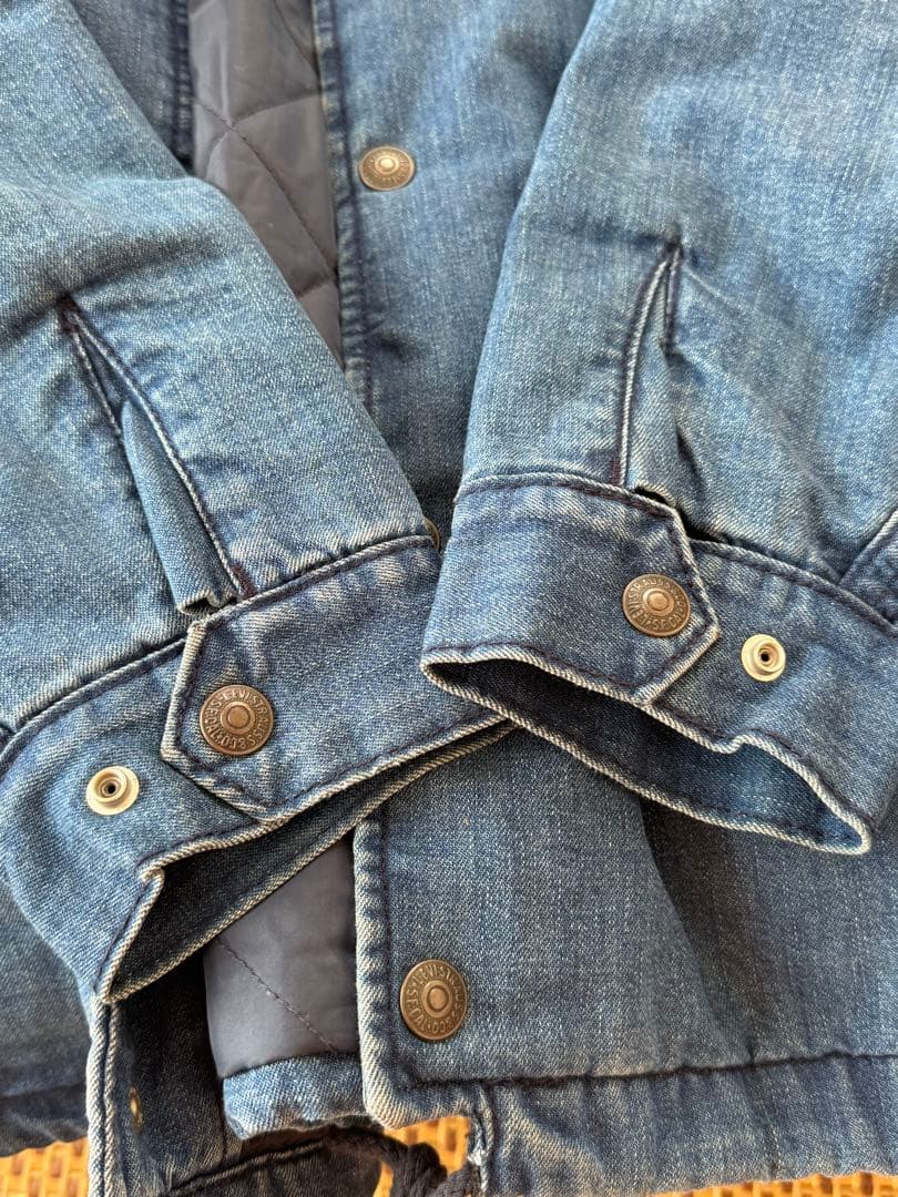levi's カバーオール　コーチジャケット　デニムブルゾン