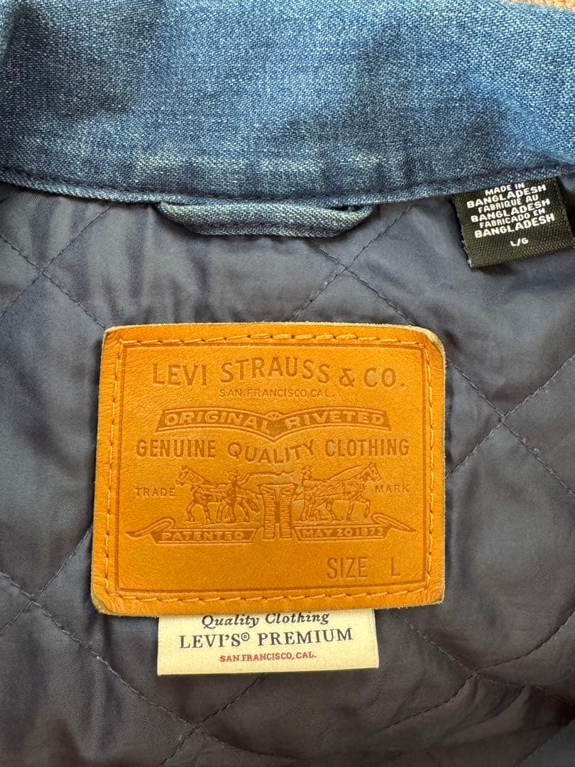 levi's カバーオール　コーチジャケット　デニムブルゾン