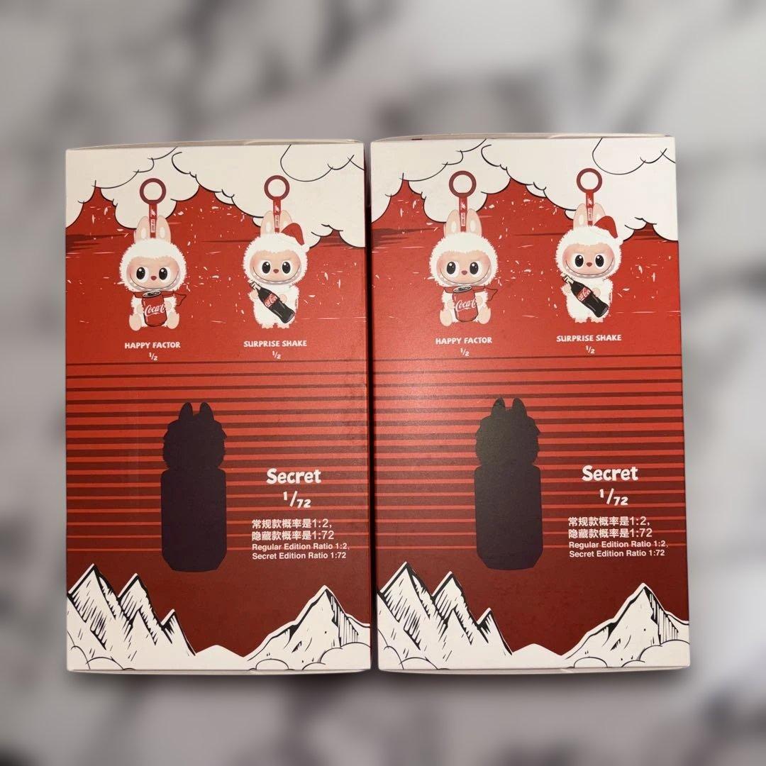 ラブブ　LABUBU Coca-Cola 2個セット 新品、未開封