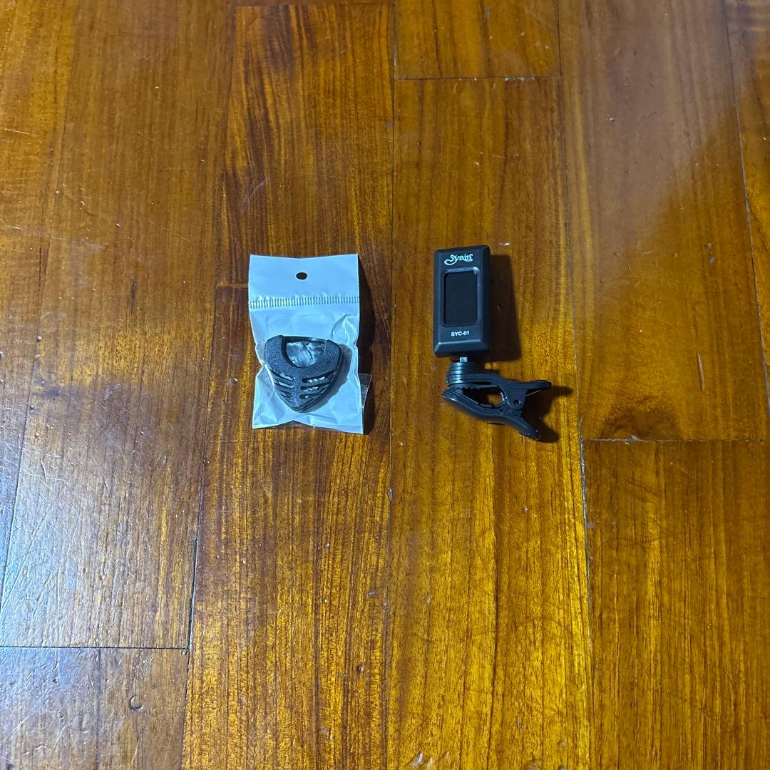 SELDERエレキギター (ソフトケース、シールドケーブル付属)