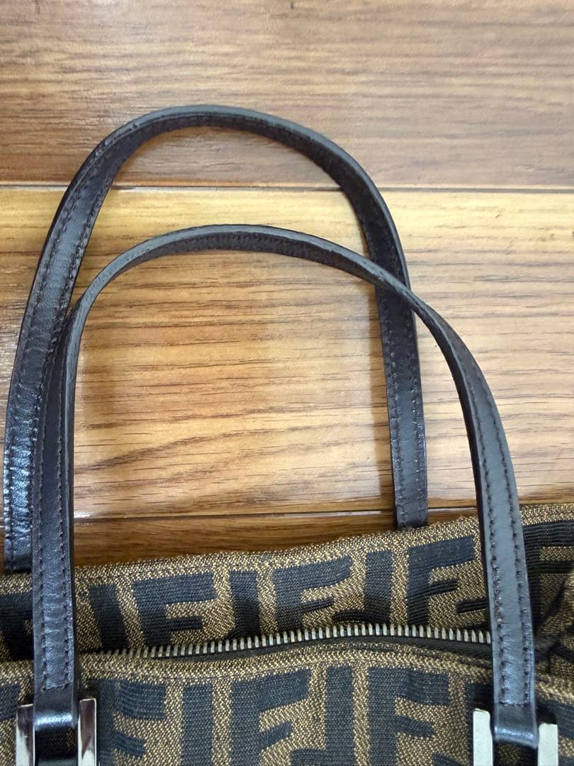 FENDI フェンディ ズッカ柄 トートバッグ ハンドバッグ ヴィンテージ