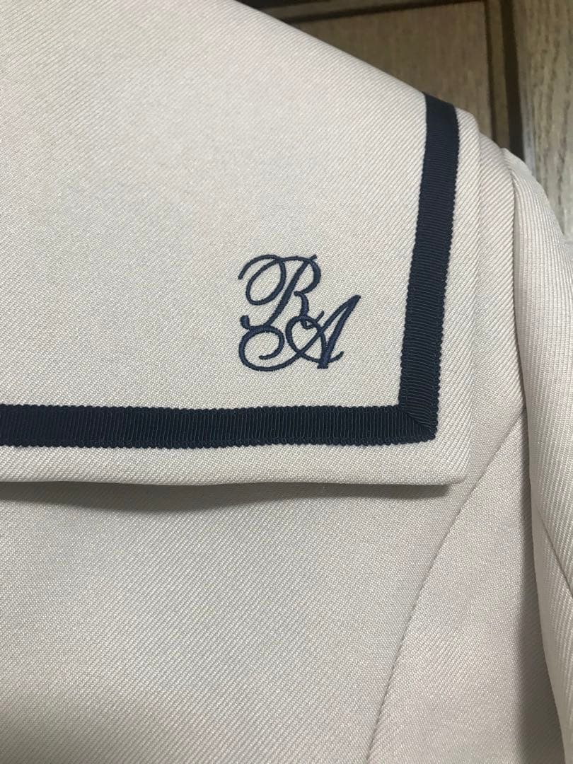 着用1回　レピピアルマリオ　repipiarmario 卒服　セーラージャケット