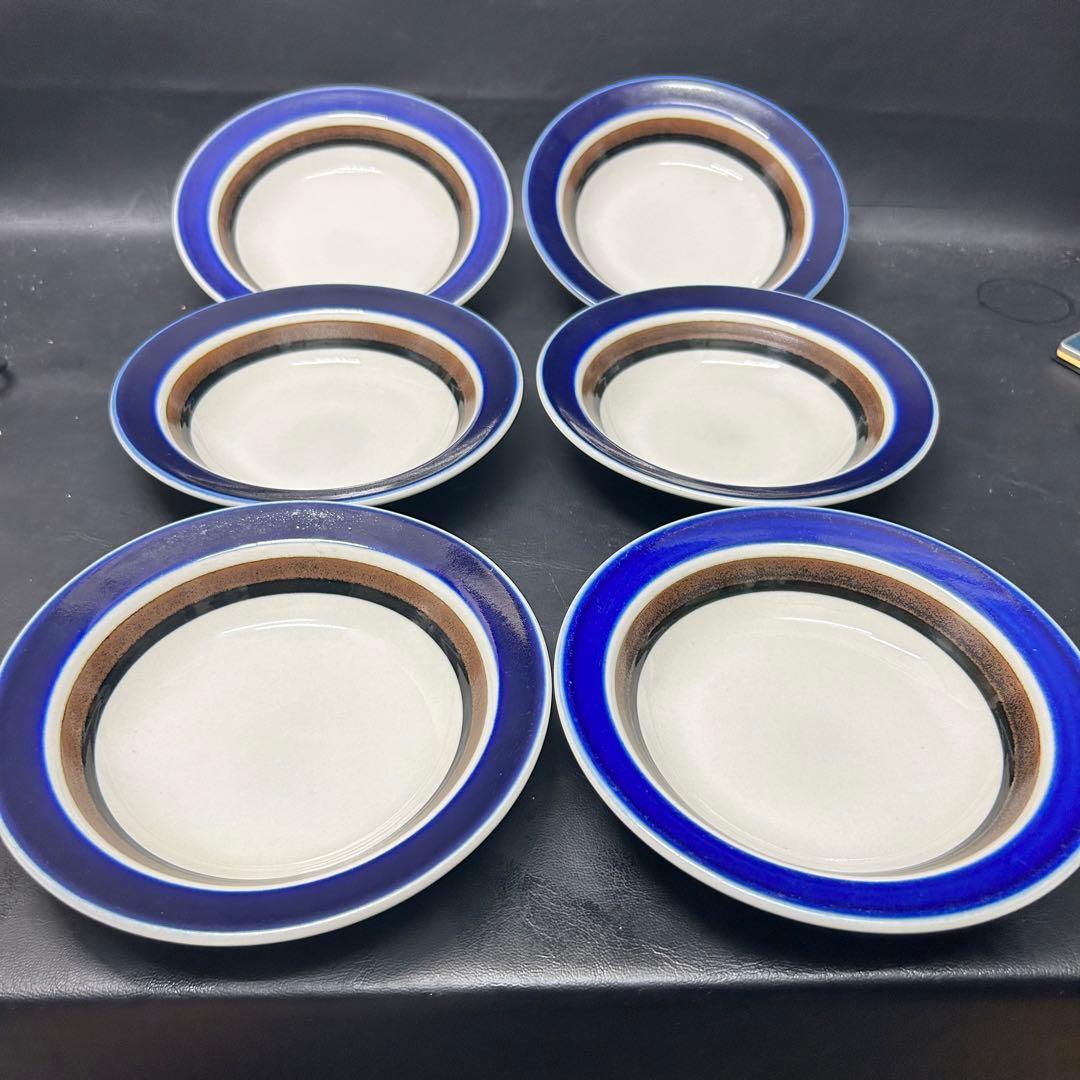 ARABIA アラビア 17cm 6客セット スープ皿 サラダボウル