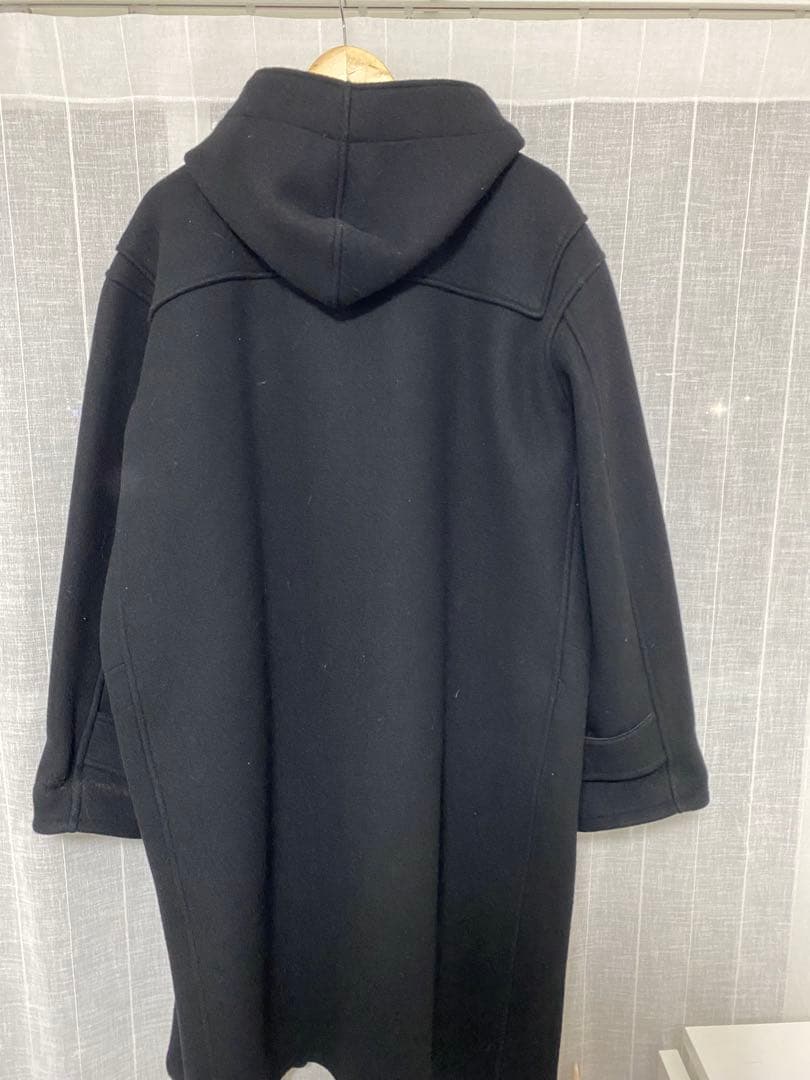 GLENOVER ブラック ダッフルコート