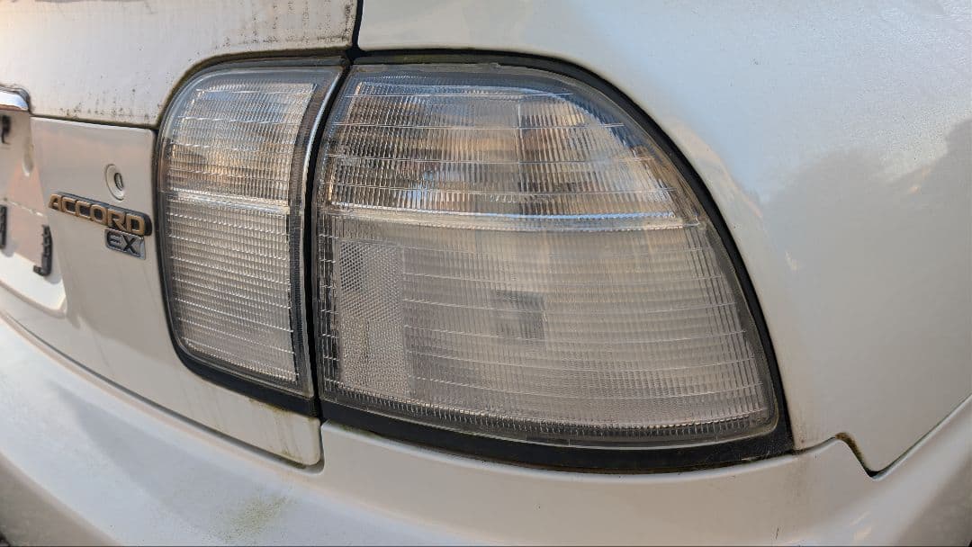 CDアコード後期　トランクテール付　クリアテール