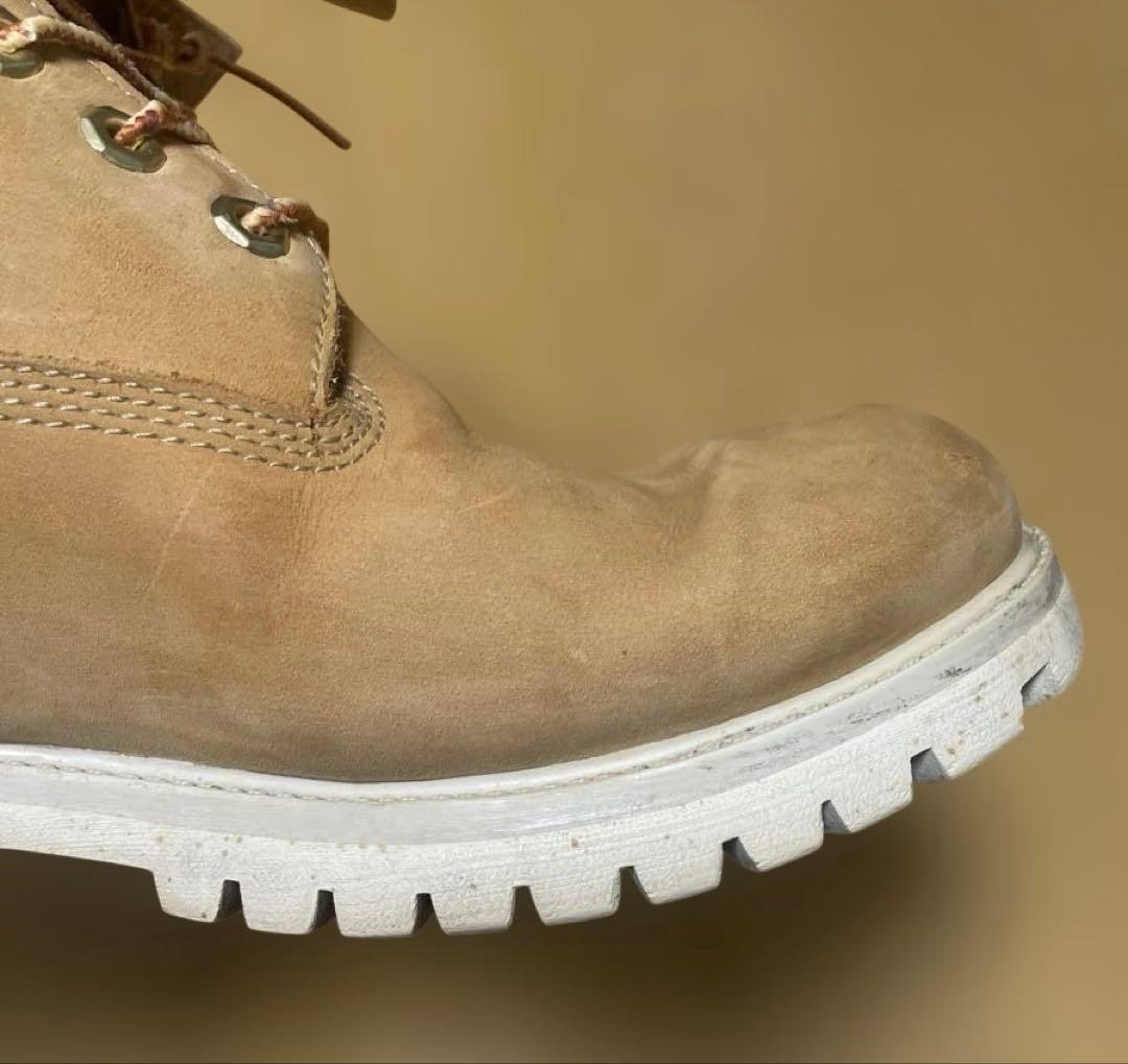 Timberland イエローブーツ　27016 ホワイトソール