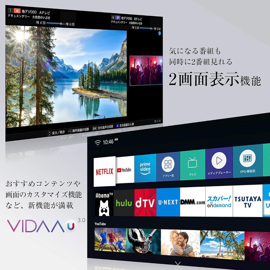 【美品】Hisense 65E6E 65インチ液晶テレビ