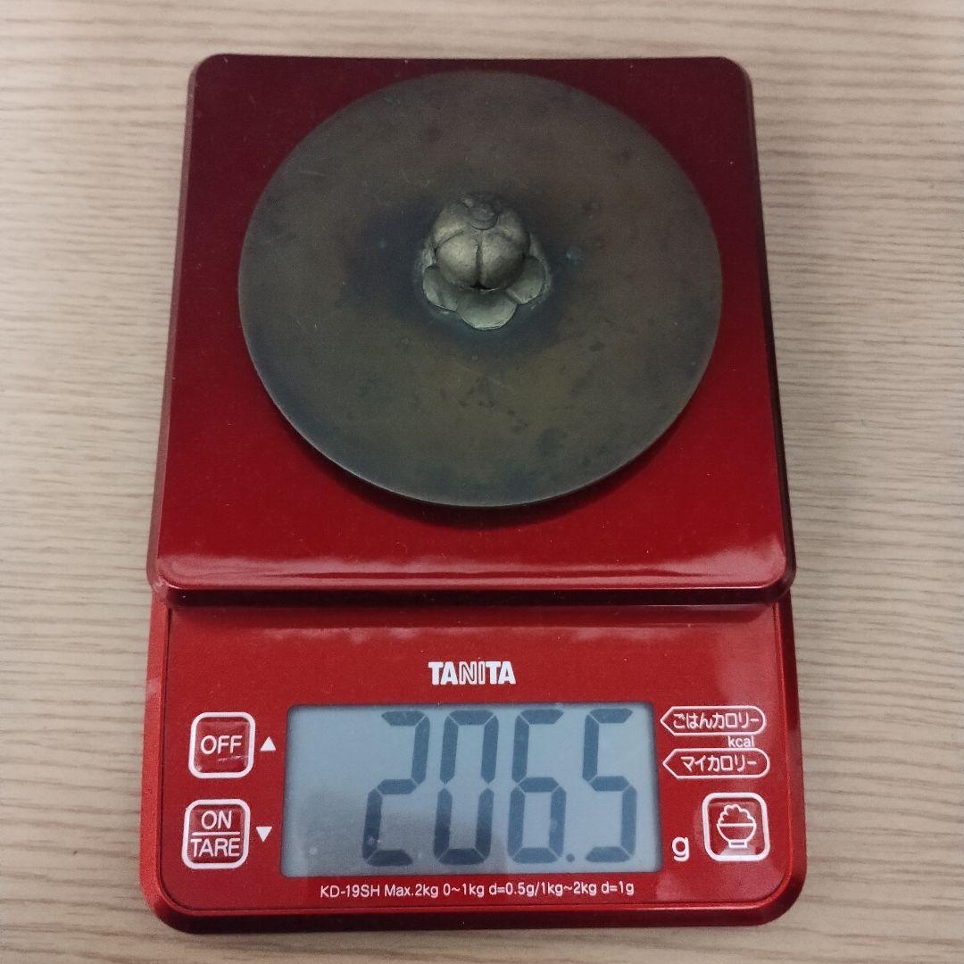 鉄製丸型鉄瓶 龍文堂造