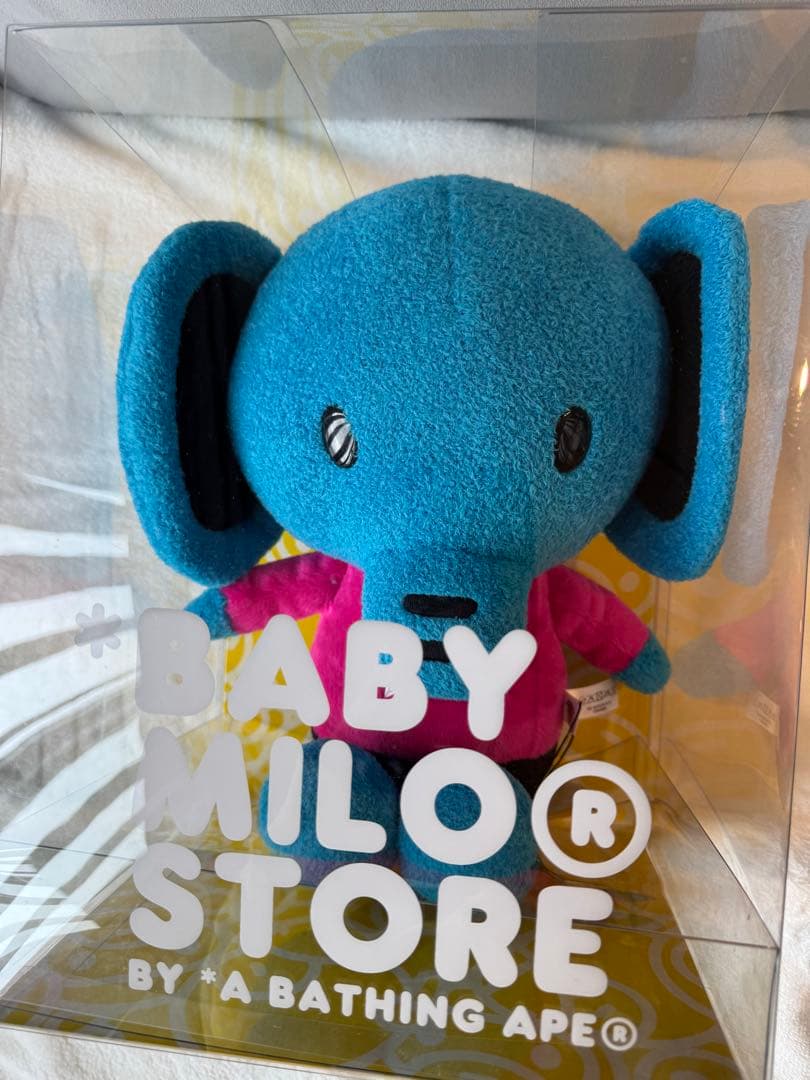 値下げ APE BABY MILO STORE ぬいぐるみセット箱付