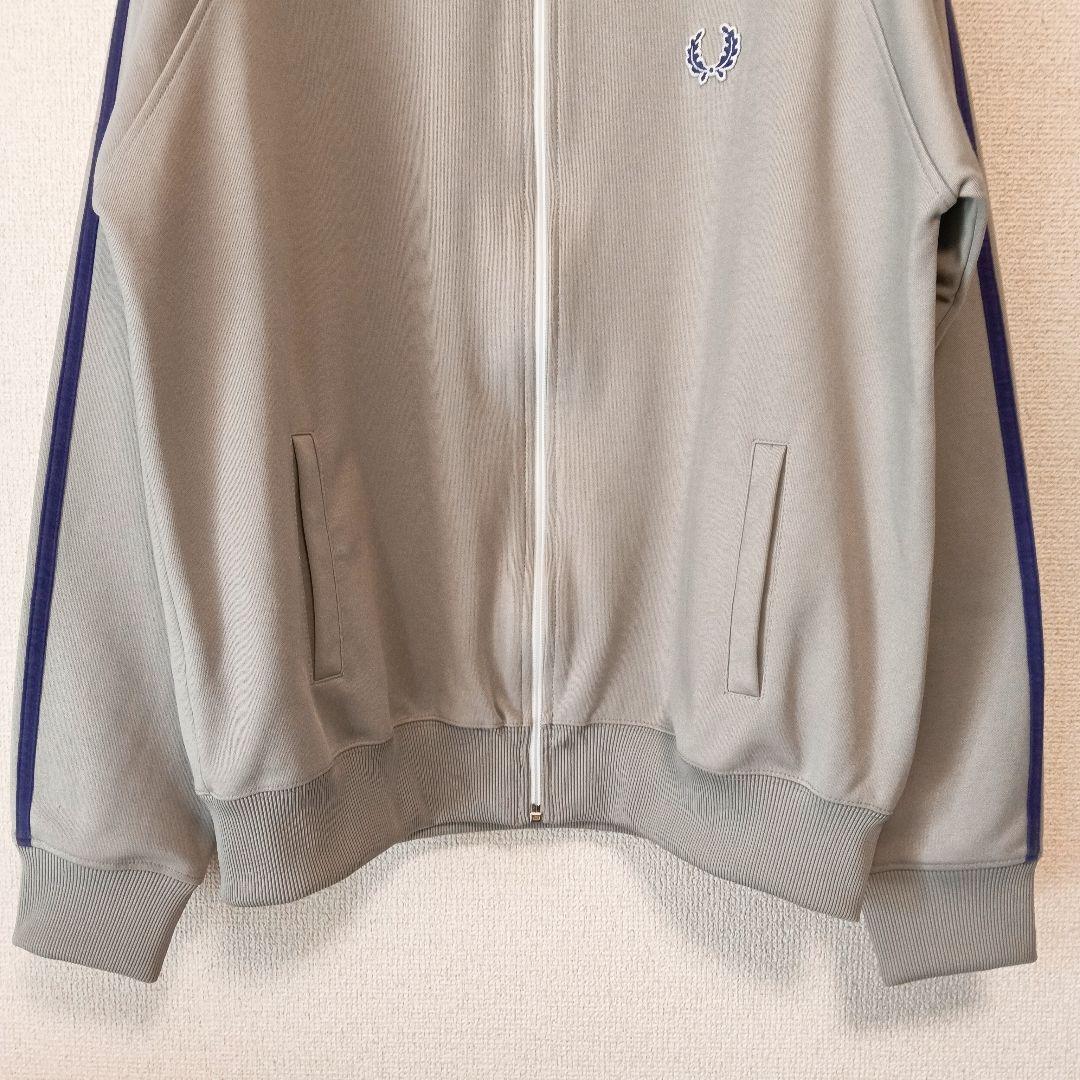 美品フレッドペリー ポルトガル製 ラインジャージ ポリエステル グレー L