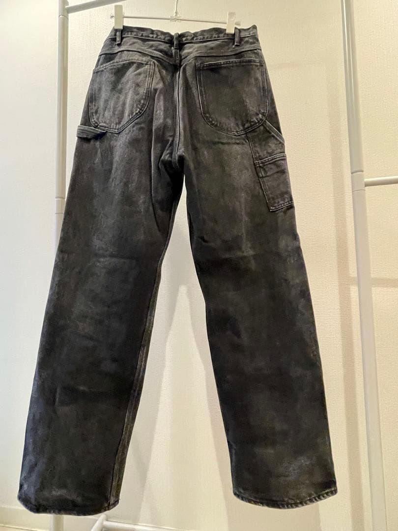 パンツ SELVEDGE FADED HEAVY DENIM PAINTER PANTS