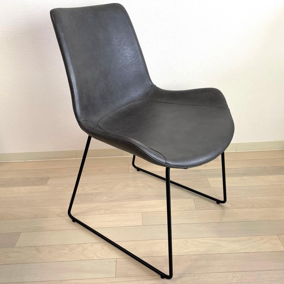 【良品】a.depeche アデペシュ PUNISH wing chair 2脚