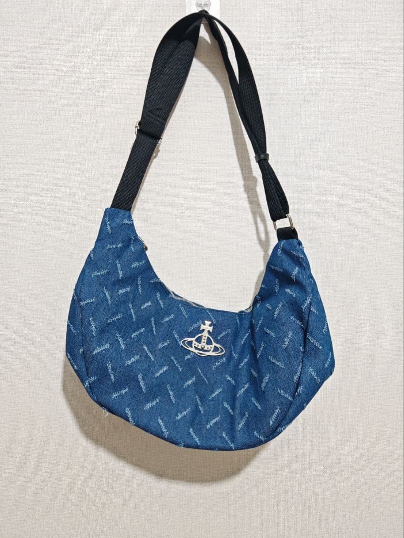 Vivienne Westwood デニムショルダーバッグ　ボディバッグ