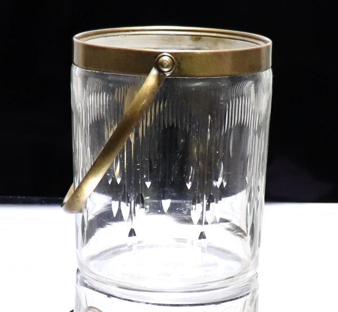 オールド・バカラ ブロンズ装飾 激レア モリエール ビスケットジャー