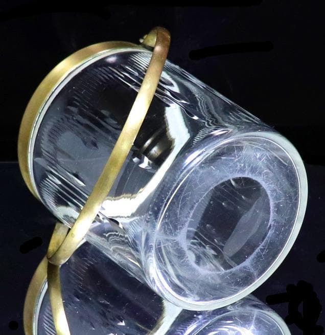 オールド・バカラ ブロンズ装飾 激レア モリエール ビスケットジャー