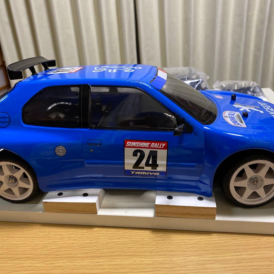 タミヤラジコン BT01 4WD改造仕様　プジョー　　　値下げしました