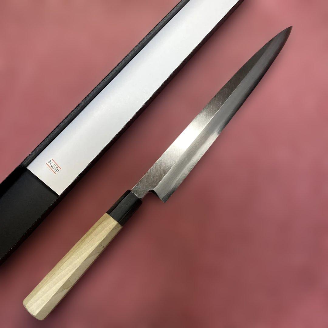 銀三　柳刃包丁　300㎜ 尺0寸