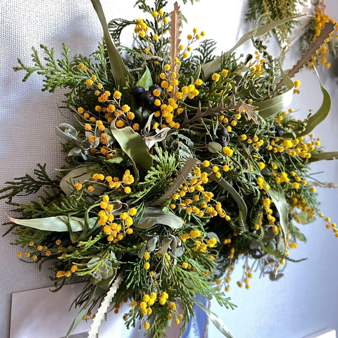 ミモザたっぷり⋆︎*ドライフラワー春リース