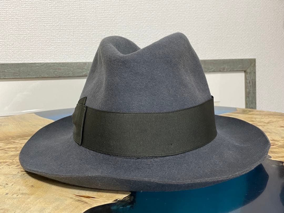 ボルサリーノ Borsalino ウールフェルトハット イタリア製
