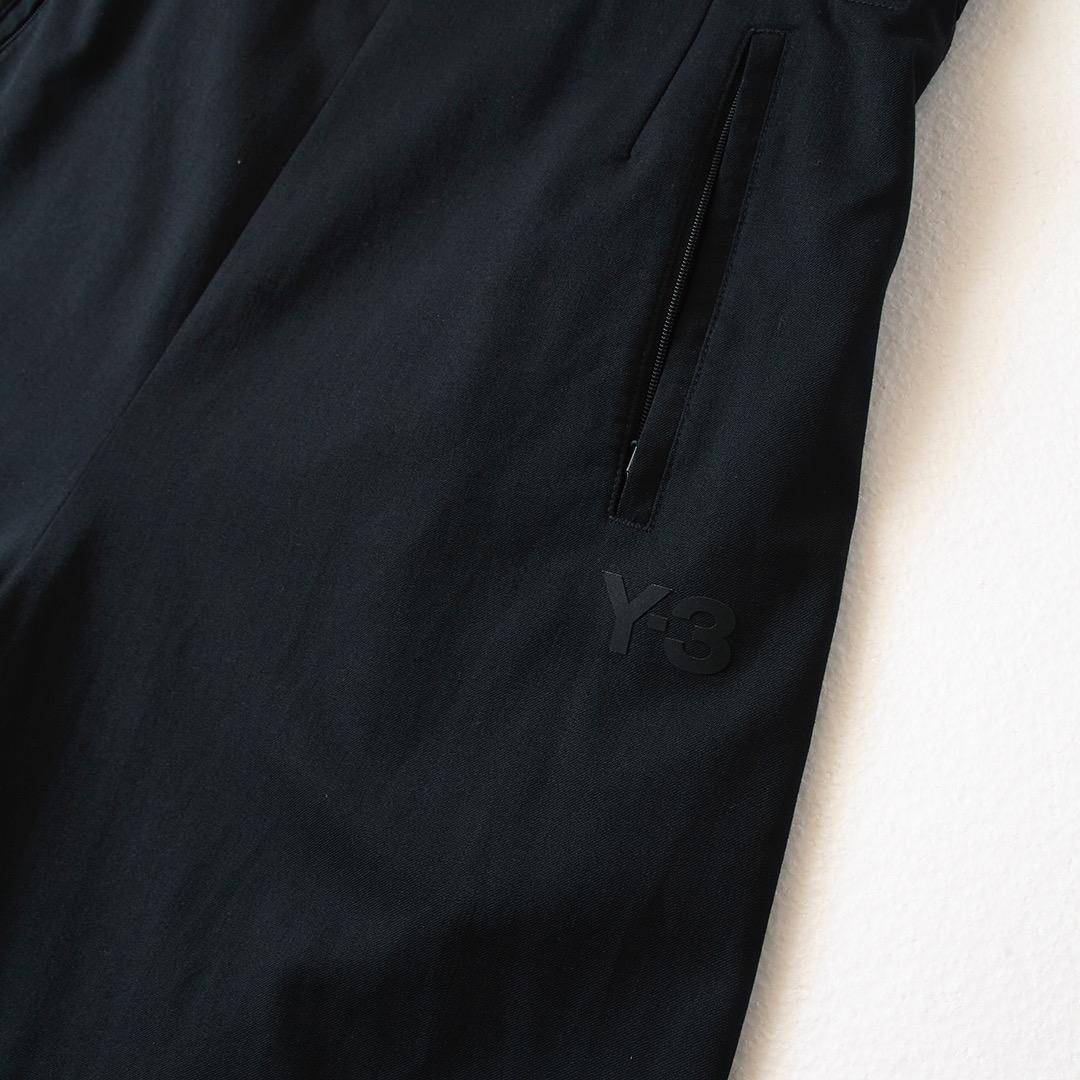 Y-3 黒 袴パンツ スリット入り