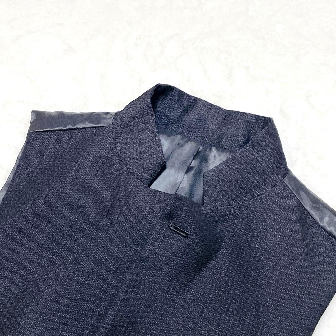 【美品】MEN'S TENORAS スーツ　3ピース　セットアップ　ウール混