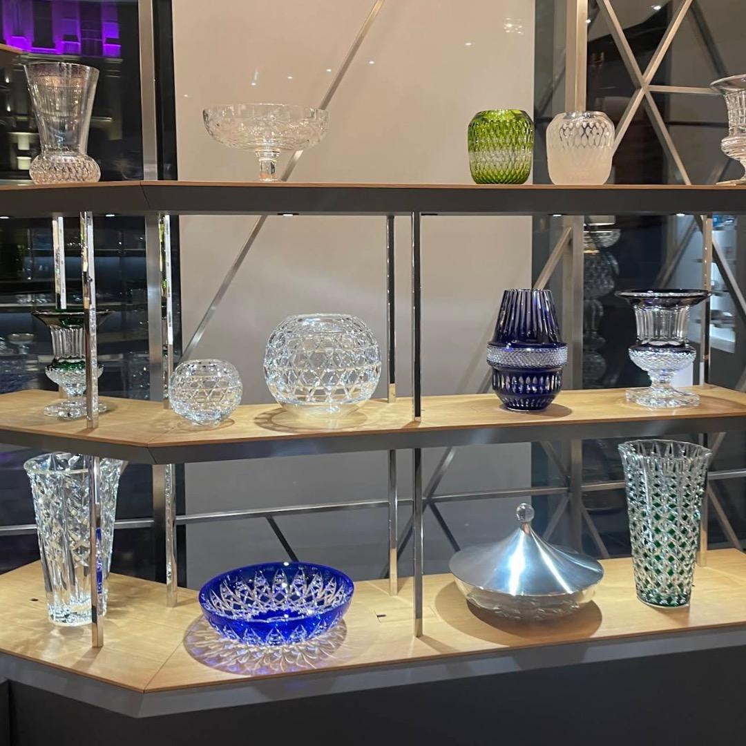 HERMES Saint Louis サンルイ 花瓶 ベース 25cm 美品