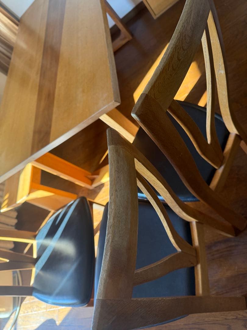 ミミ様 テーブル 飛騨高山 日進木工 ダイニング5点セット