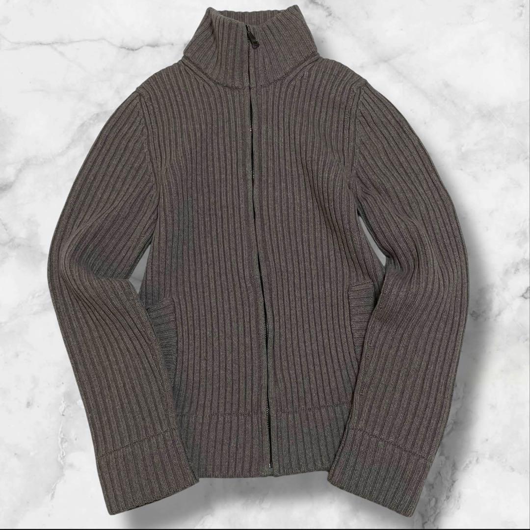 極美品● ドルチェアンドガッバーナ ニット ジャケット ドライバーズニット 48