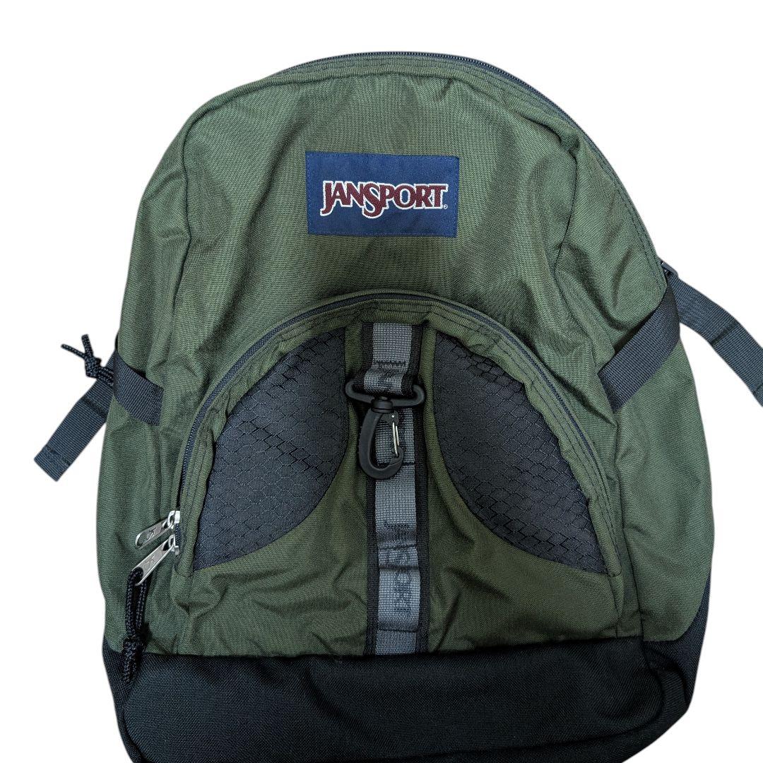 JANSPORT オリーブグリーン バックパック USA製 90s テック系