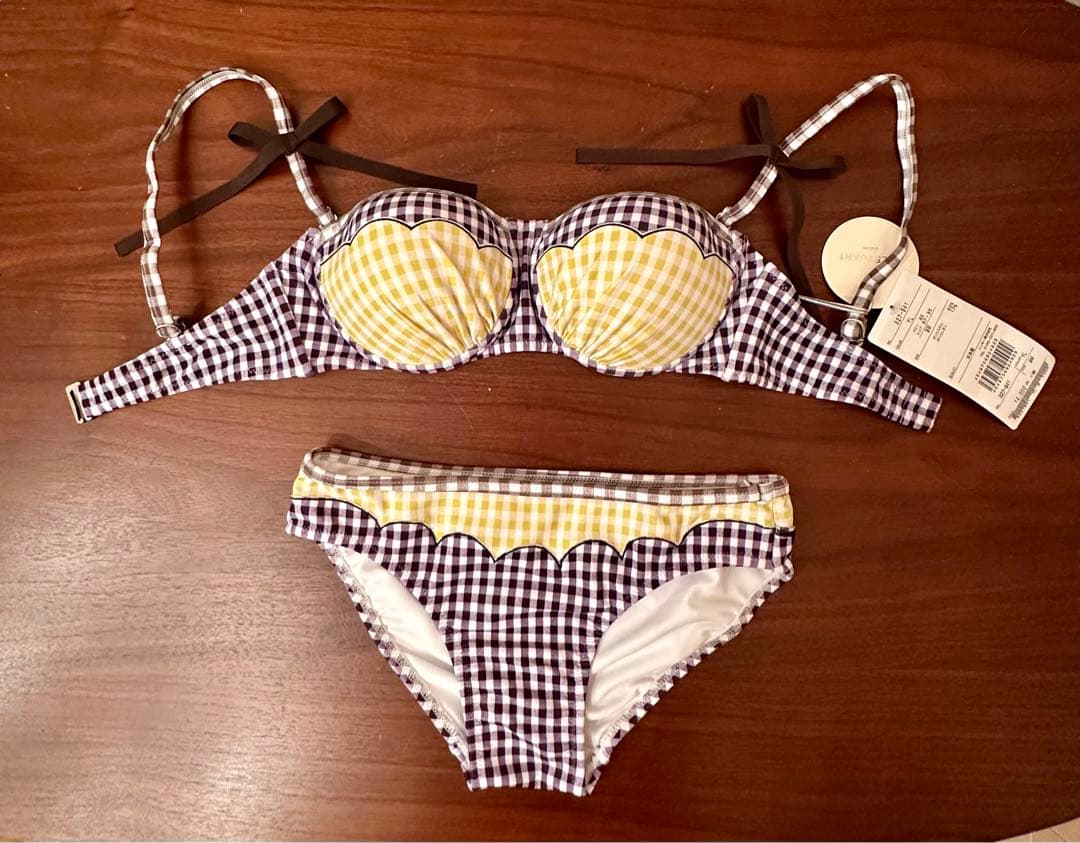 入手困難‼️【新品未使用】JILLSTUART ジルスチュアート/チェック柄ビキニ