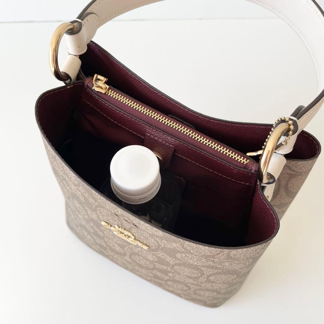 【新品】COACH スモール タウン バケット 2way ショルダーバッグ