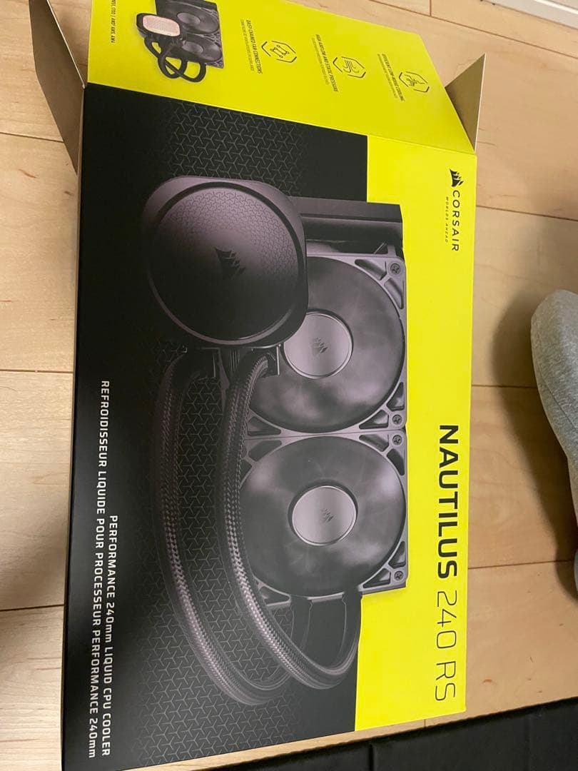 Corsair Nautilus 240 RS 液体CPUクーラー