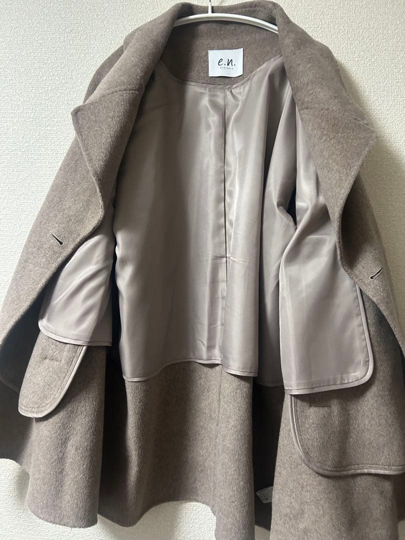 エバーネイビー　ウールリバーPコートM