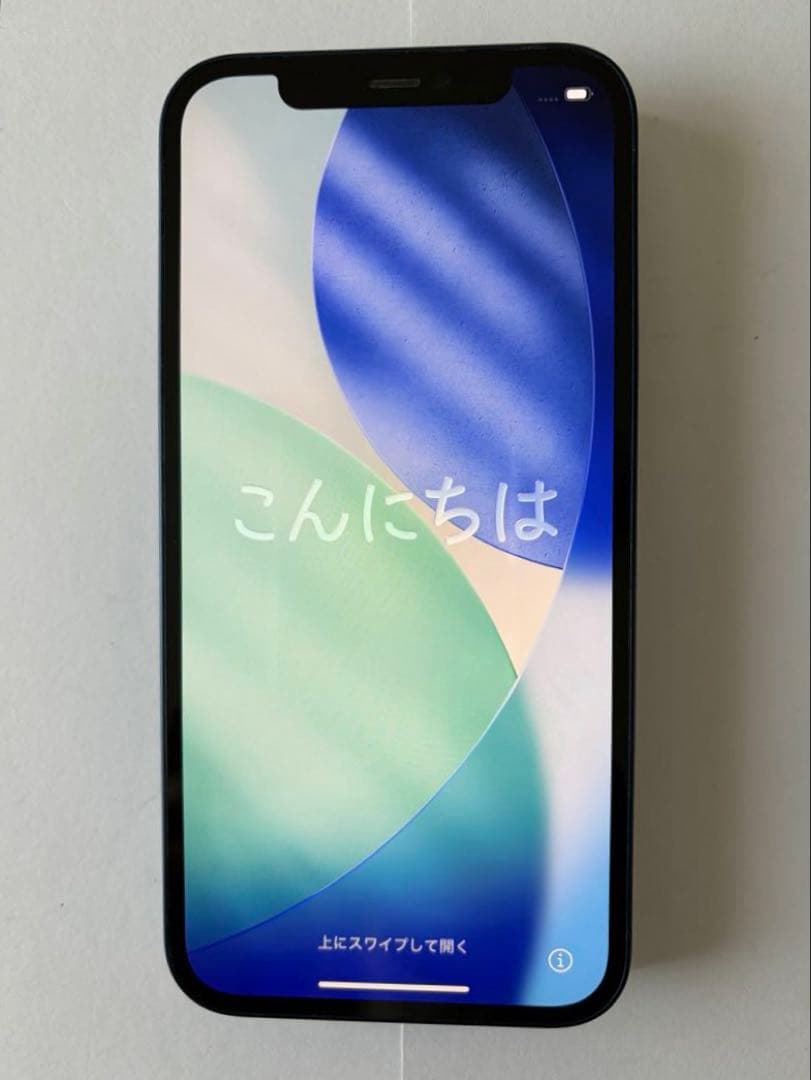 【最大容量87％‼】iPhone 12 256GB ブルー SIMフリー(^^♪