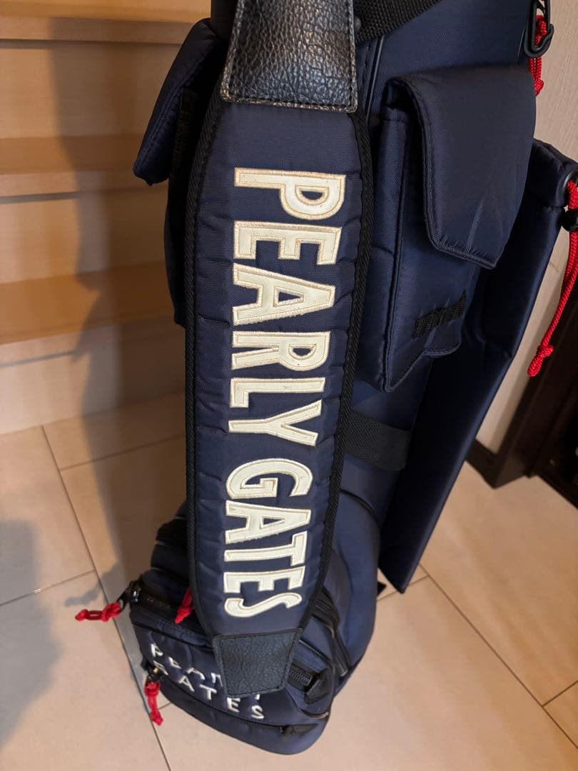 PEARLY GATES パーリーゲイツ ゴルフバッグ キャディバッグ ネイビー