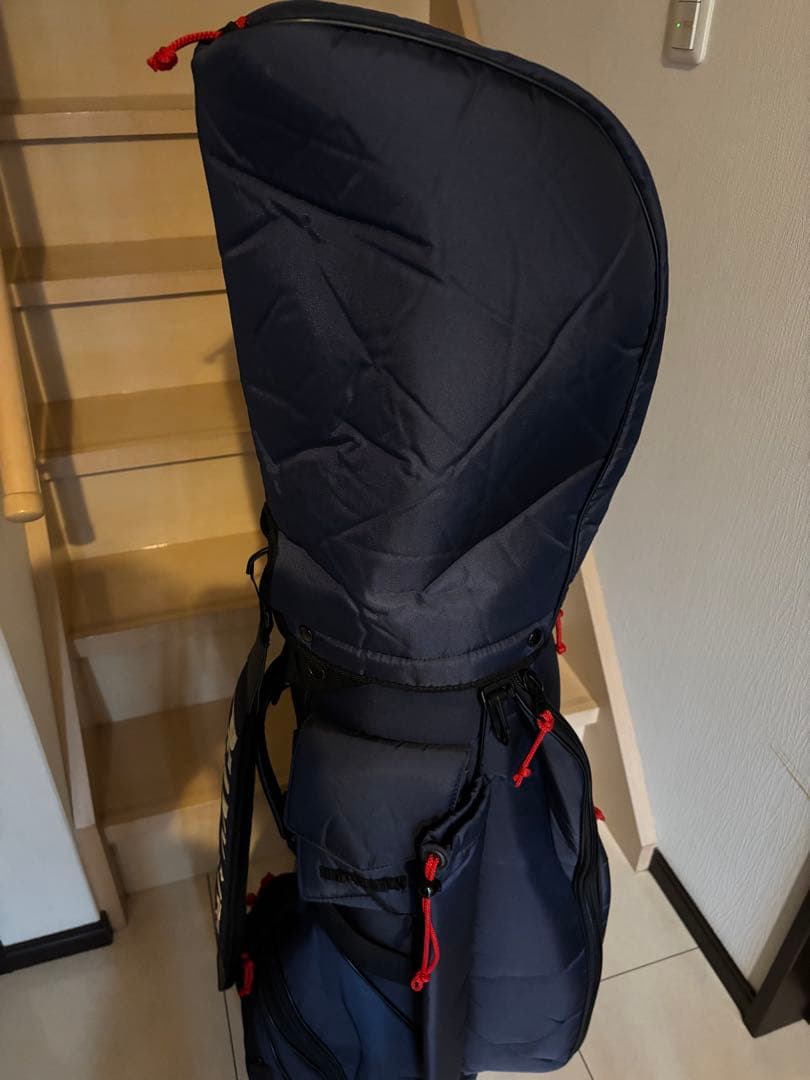 PEARLY GATES パーリーゲイツ ゴルフバッグ キャディバッグ ネイビー