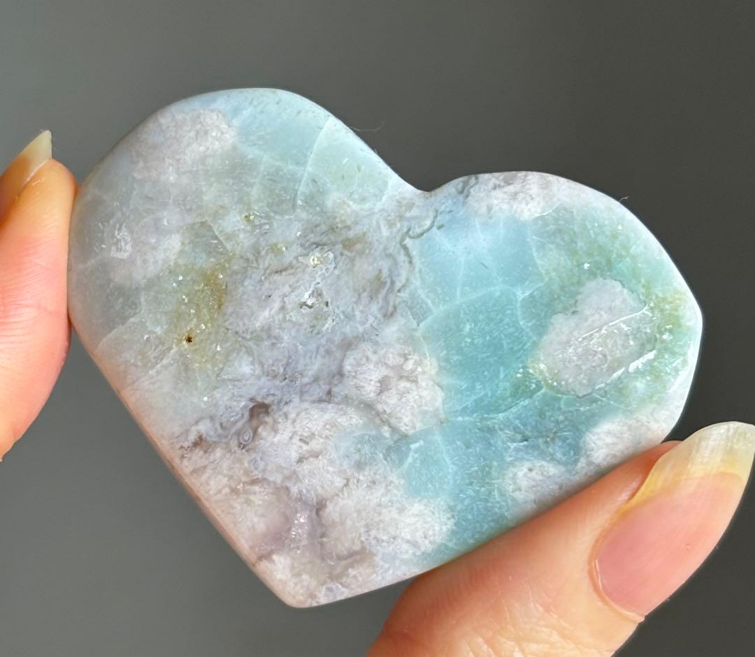 Ruby様　グリーン桜瑪瑙　ハート　雫　スフィア