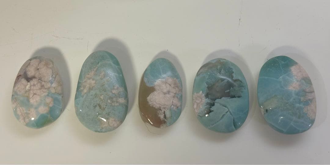 Ruby様　グリーン桜瑪瑙　ハート　雫　スフィア