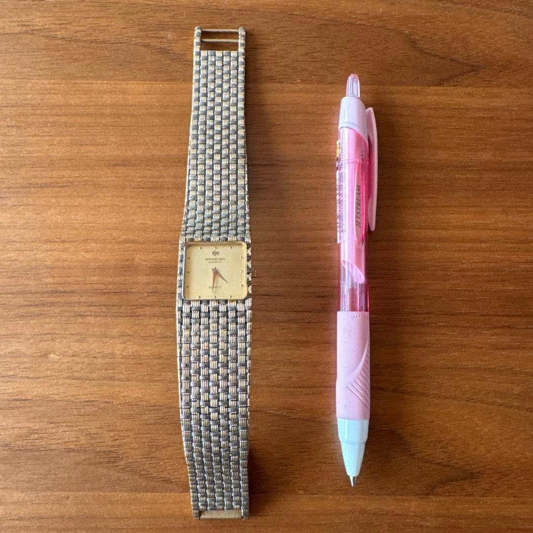RAYMONDWEIL18KGOLDELECTROPLATED 腕時計