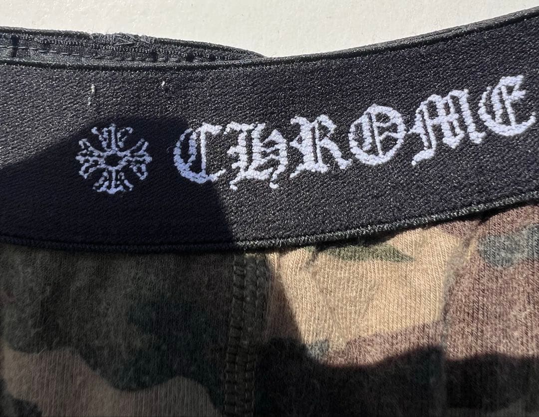 CHROME HEARTS レギンス　クロムハーツ　M 正規店　タイツ　ロゴ