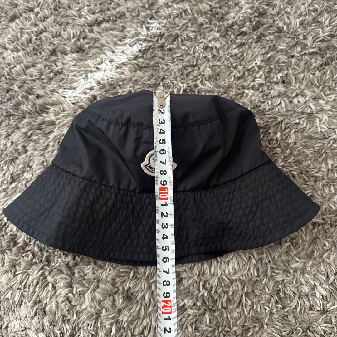 MONCLER モンクレール バケットハット　バケハ　帽子　ブラック