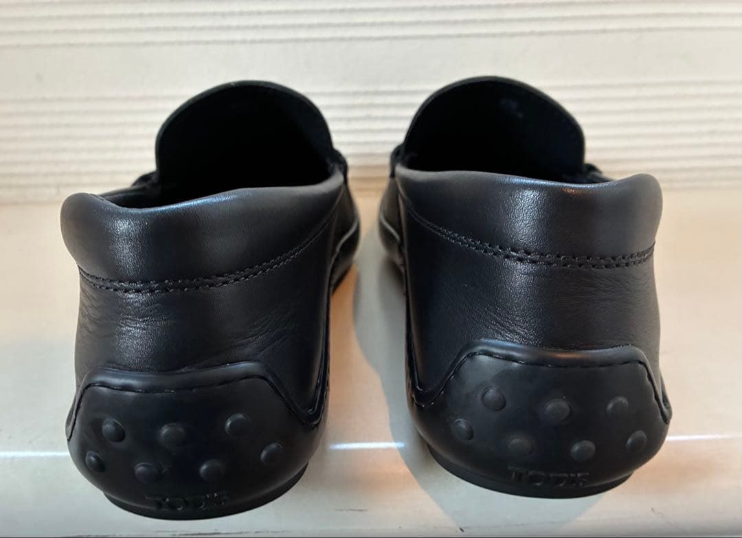 美品 TOD’S トッズ ローファー メンズ ブラック8 1/2