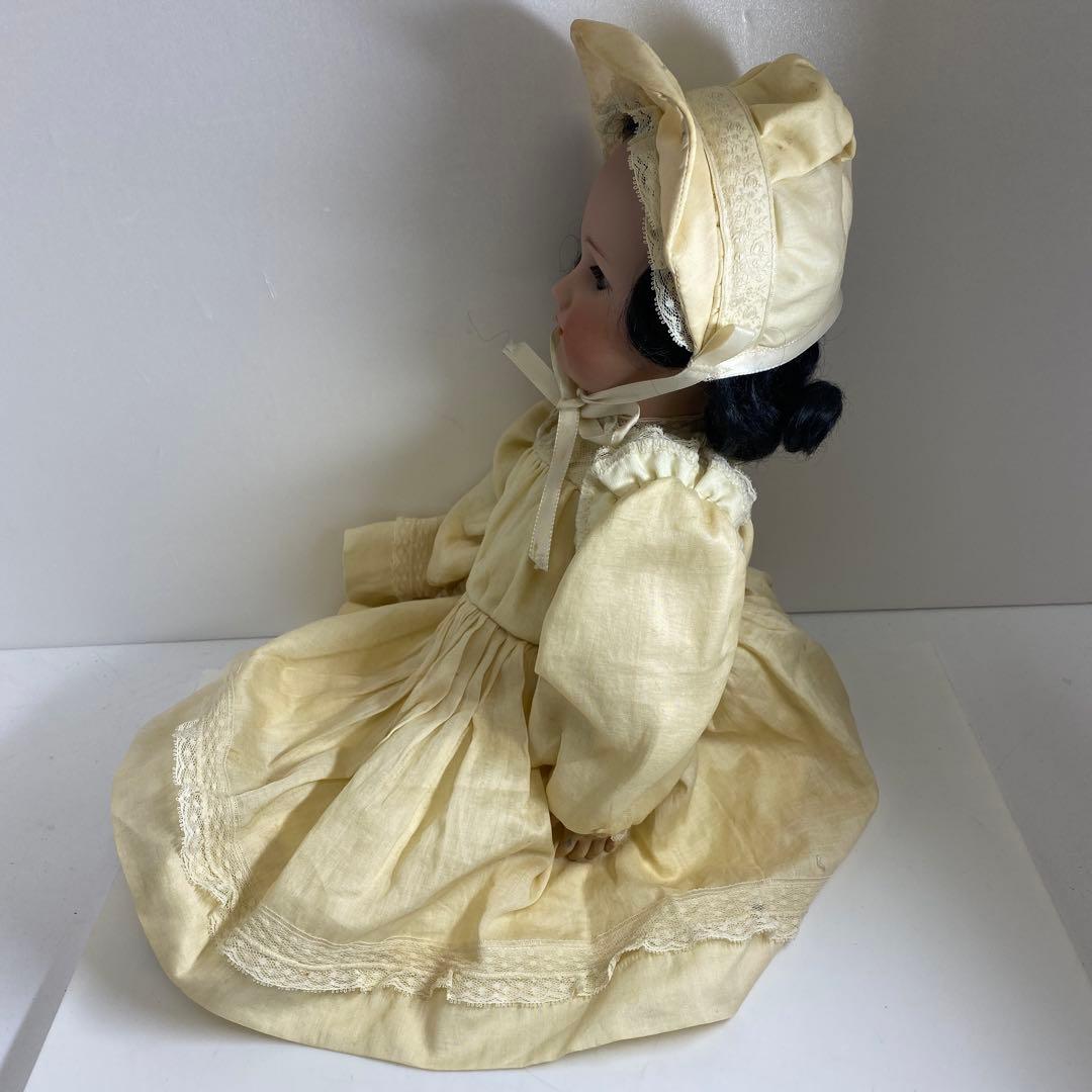 ドレッセル　アンティーク　ビスクドールブルースリープアイオープンマウス　首裏に銘